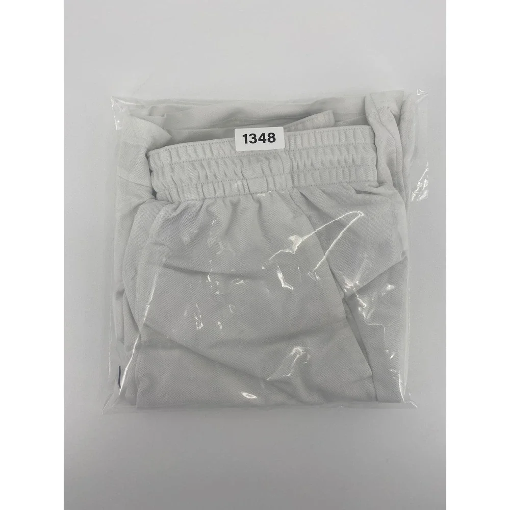 Jordan Basketball Shorts Large White Good Dri-FIT Athletic Mesh Graphic 1348